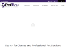 Tablet Screenshot of pettech.net